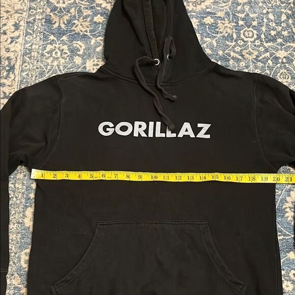 Gorillaz Band Music Black Graphic Design Pullover Hoodie Sweatshirt Concert - Picture 7 of 8